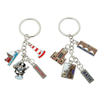 Keychain China Factory Wholesale Alloy Metal Enamel Keychain Custom 3D Key Ring Key Chain