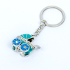 Custom Zinc Alloy Enamel Keychain Metal Promotional Gift with Logo Fashion Luxury Key Chain Accessory