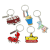 Custom Logo Bulk Order Enamel Keychain Zinc Alloy Metal Keychain for Promotional Souvenir Gifts