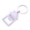 Creative Promotional Gift Zinc Alloy Opener Keychain Logo Engraving Souvenir Bulk Order