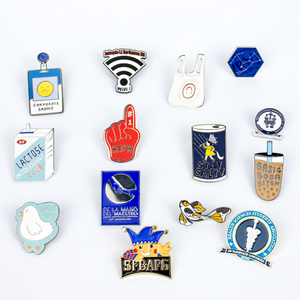 Custom Zinc Alloy Promotional Lapel Pins for Events Corporate Logo Team Souvenirs Metal Badge
