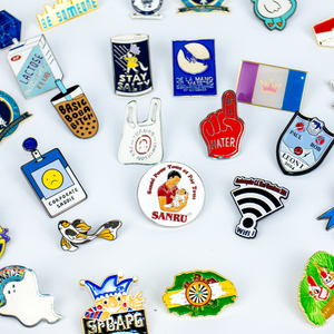 Custom Zinc Alloy Promotional Lapel Pins for Events Corporate Logo Team Souvenirs Metal Badge