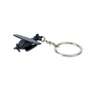 Custom Airplane Zinc Alloy Keychain UV Printed Laser Engraved Blank Keychain for Promotional Events Daily Accessories MOQ50 Fast Shipping