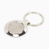 Minimalist Custom Logo Zinc Alloy Blank Keychain for Corporate Promotional Gifts and Fashion Daily Accessories Events Key Chain