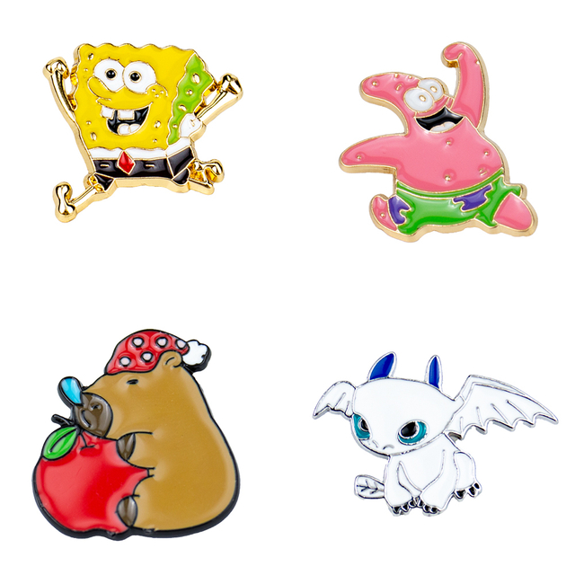 Custom Zinc Alloy Enamel Anime Lapel Pin - Exquisite Craftsmanship, Low MOQ for Club Corporate Gift