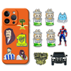 Trendy 3D Metal Phone Sticker - Custom Design for Phone & Backpack Decoration