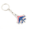 Hot Selling Best Quality Custom Logo Dog Shape Hard Enamel Color Zinc Alloy Metal Keychain