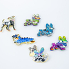 No Minimum Professional Custom Metal Crafts Cute Cartoon Anime Enamel Lapel Pins withDesign Your Own Custom Badges
