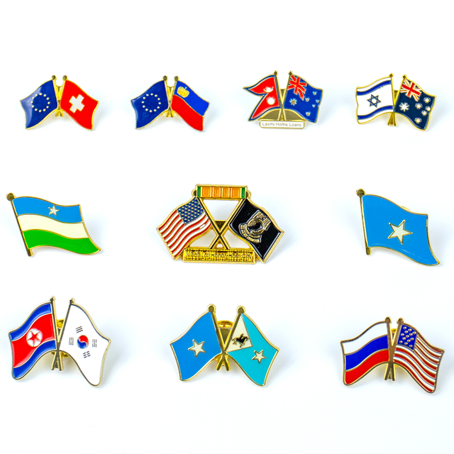 High Quality Customized Cute Design Personalized Logo Metal Badges Soft Enamel Lapel Pin