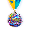 Lightweight Zinc Alloy Custom Medal Ribbon Attachment Sport Competition Trophy Engraved Award