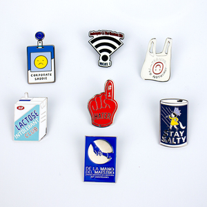 Custom Zinc Alloy Promotional Lapel Pins for Events Corporate Logo Team Souvenirs Metal Badge