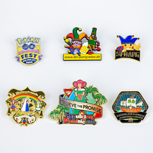 Modern Minimalist Custom Lapel Pins Zinc Alloy Badges for Branding Marketing Events