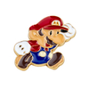 Running Mario Zinc Alloy Printed Custom Logo Craftsmanship Game Fan Collection Custom Pin