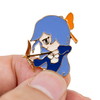 Anime Powerpuff Girls Zinc Alloy Enamel Emotional Value Fan Gift Custom Badge Pin