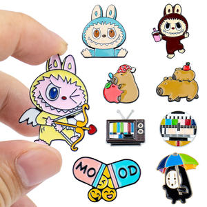 Custom Anime Zinc Alloy Enamel Custom Badge Pin - Personalized Lapel Pin for Club Corporate Gifts
