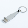 Eco Conscious Custom Zinc Alloy Bottle Opener Keychain Recyclable Promotional Gift for Green Corporate Events