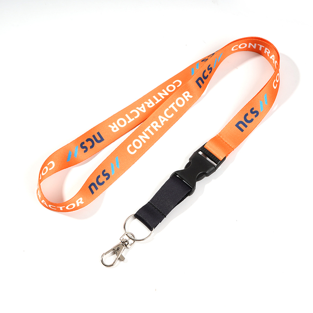 Custom Pet Name Durable Anti-Bite Nylon Lanyard for Pet Tag Holder