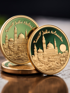 Premium Custom Challenge Coin with Enamel Color & 3D Relief, Corporate Awards Anniversary Gifts, Zinc Alloy Custom Coin