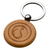 Custom Laser Keychain Event Giveaway Double QC Check Minimalist Style Wood Keychain