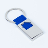 Double-Sided Zinc Alloy Keychain Custom Logo UV Printing for Corporate Branding Bulk Promotional Gifts
