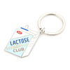 Hot Selling Best Quality Custom Logo Dog Shape Hard Enamel Color Zinc Alloy Metal Keychain