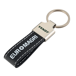 Car Leather Keyring Manufacturer Wholesale Key Chain Custom Brand Logo Name Souvenir Promotional PU Leather Keychain