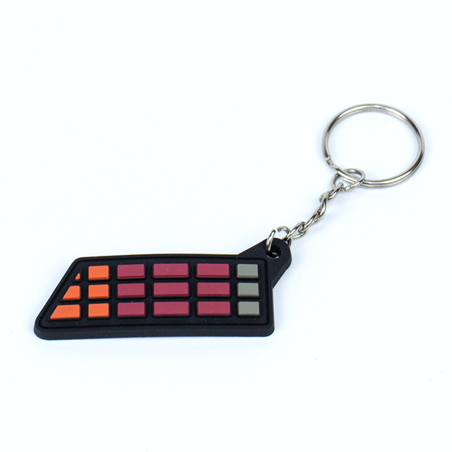 Custom 2D Soft Pvc Keychain Key Chain Logo Soft Rubber Keychains Silicone Keyring Rubber Personalized 3D Customized Key Chain