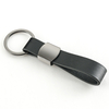 Custom Metal Leather Keyring with PU Luxury Personalized Logo Keychain Souvenirs Key Chain Accessories for Promotional