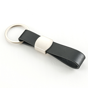Custom Logo Luxury Leather Keychain Personalized Engraved Car Keys Fashion Accessory