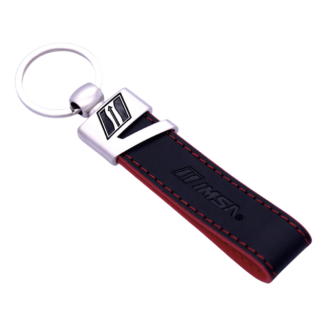 Luxury Custom Leather Keychain with Embroidery and UV Printing for Car Keys Personalized Logo Heat Transfer PU Material