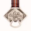 Lightweight Zinc Alloy Metal Medal with 3D Design for School Competitions and Marathons