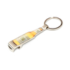 Luxury Zinc Alloy Souvenir Keychain Bottle Opener Corporate Gift Logo Custom Promotional Giveaway