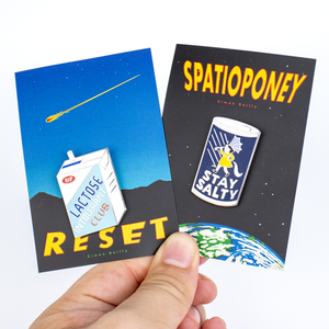 Modern Geometric Design Metal Lapel Pin for Brand Identity and Team Building