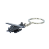 Custom Airplane Zinc Alloy Keychain UV Printed Laser Engraved Blank Keychain for Promotional Events Daily Accessories MOQ50 Fast Shipping
