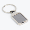 Custom Minimalist Zinc Alloy Keychain Promotional Corporate Event Gifts with UV Printed Logo Blank Metal Key Chain