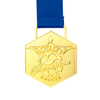 Custom Zinc Alloy Enamel Medal with Train - Car, Cultural Symbol & Drama Mask Design for 2022 - 2023 Annual Urban Events Art Competitions Team Honor Award