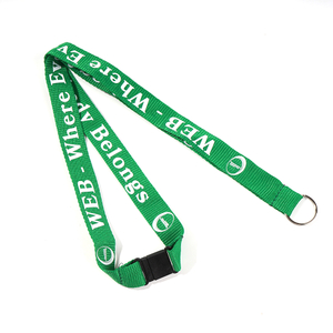 Custom Pet Name Durable Anti-Bite Nylon Lanyard for Pet Tag Holder