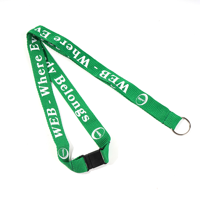 Custom Pet Name Durable Anti-Bite Nylon Lanyard for Pet Tag Holder