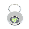 Fashionable Hot Pressed Custom Logo Zinc Alloy Metal Token Keychain Suitable for Daily Accessories and Special Occasions