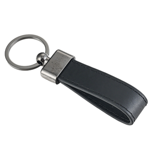 Personalized Bulk Luxury Genuine Custom Business PU Blank Car Leather Keychain/leather Key Chain/pu Leather Keyring