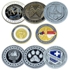 Free Sample Commemorative Coins Enamel Souvenir Zinc Alloy Metal Coin Custom 3D Brass Metal Engraved Challenge Coin