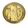 Custom Logo Challenge Coins Coin Maker High Quality Metal Antique Brass Zinc Alloy Custom Challenge Coin