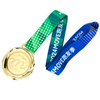 Wholesale Cheap Design Your Own Blank Zinc Alloy 3D Gold Award Marathon Running Custom Metal Sport Medal
