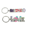 Keychain China Factory Wholesale Alloy Metal Enamel Keychain Custom 3D Key Ring Key Chain