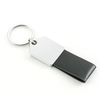 Custom Metal Leather Keyring with PU Luxury Personalized Logo Keychain Souvenirs Key Chain Accessories for Promotional
