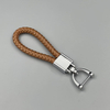 Durable Hand-Braided Leather Keychain – Anti-Loss for Daily Commute