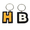 Corporate Gift Custom Leather Keychain Logo Embossing Business Branding Accessories
