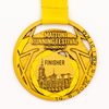 Customized Zinc Alloy Metal Medal for Sports Awards Corporate Events Personalized Engraved Trophy