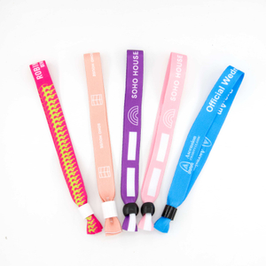 Waterproof Tyvek Custom Printed Wristbands For Swimmer Marathon Safety Identification Tags