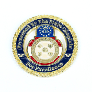 Matte Black Anti Scratch Zinc Alloy Challenge Coins Employee Recognition Awards